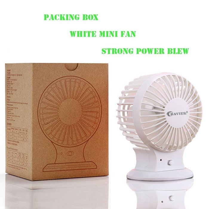 USB Mini Fan,BAVIER Sound-free design Desktop Fan,Portable USB Fan,2 Speed Adjustable,USB Cooling Fan,Cooler Fan... N8