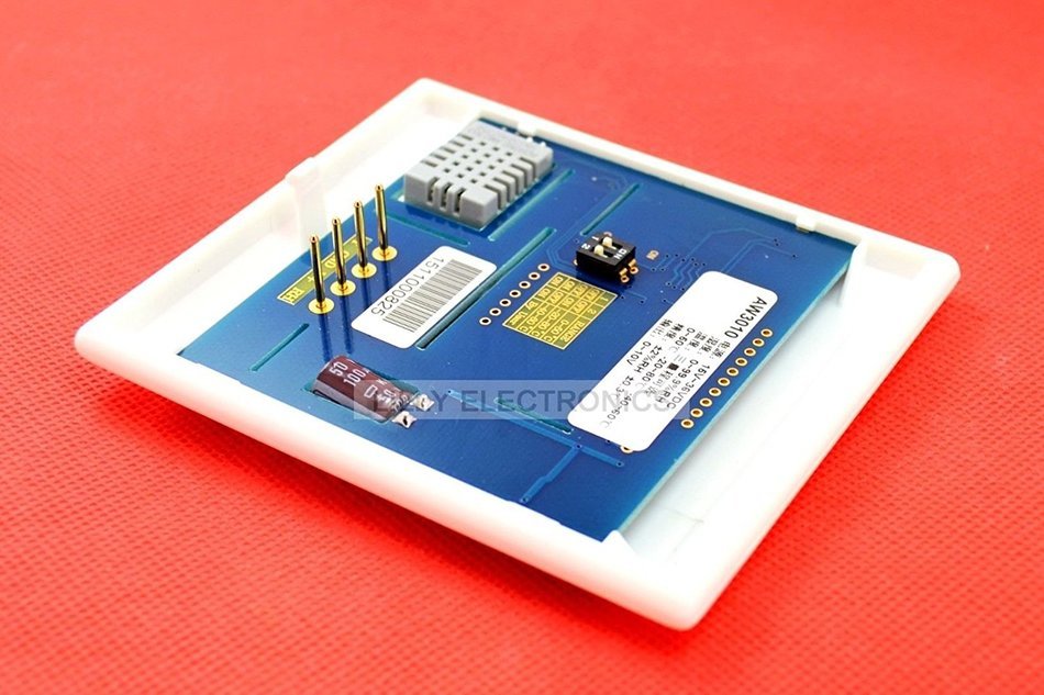 Q-BAIHE Wall-Mounted Temperature & Humidity Transducer Sensor Output Signal Optionable(no led 0-10V) N5