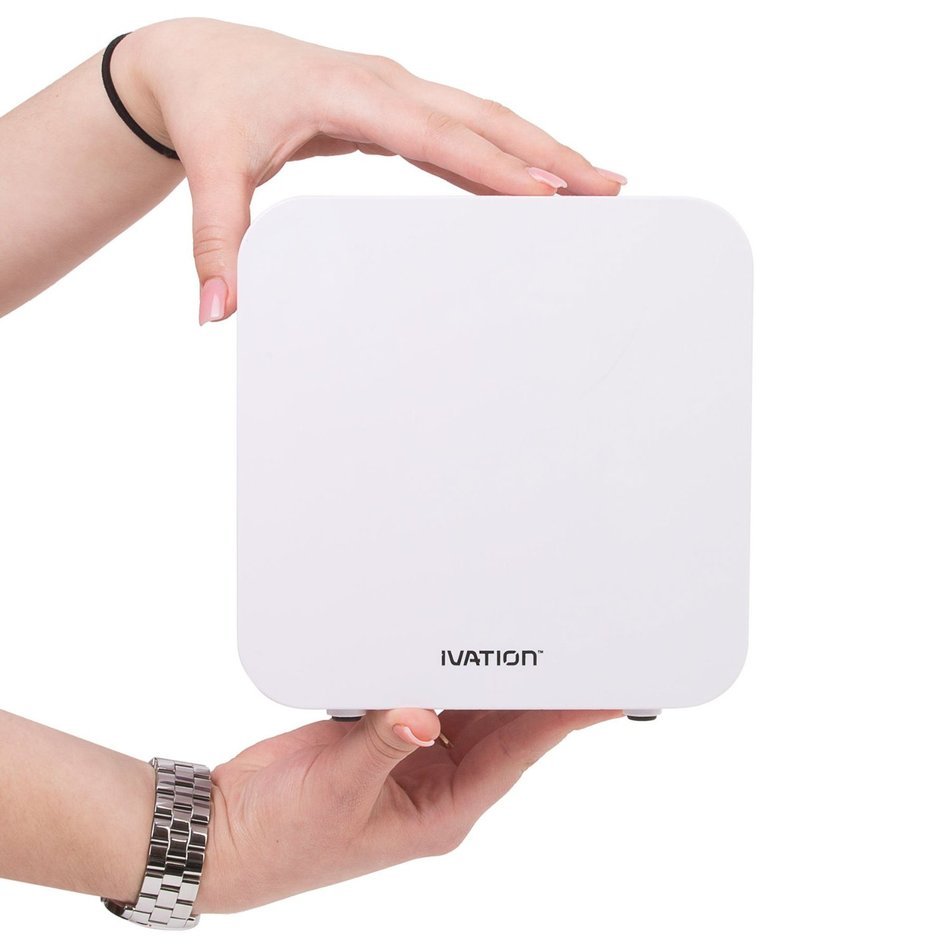 Ivation ERSDM18 Mini Dehumidifier with Both Peltier & Exclusive ERS Technologies for Power Efficiency & Better... N7