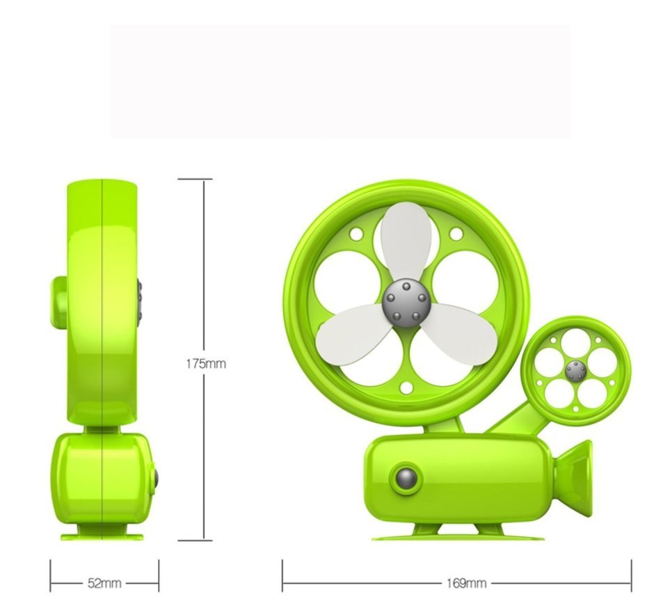 Portable Mini Fan USB Rechargeable Desk Fan Rechargeable Lithium Battery Fan Cooling Fan for Home and Office,Indoor... N6
