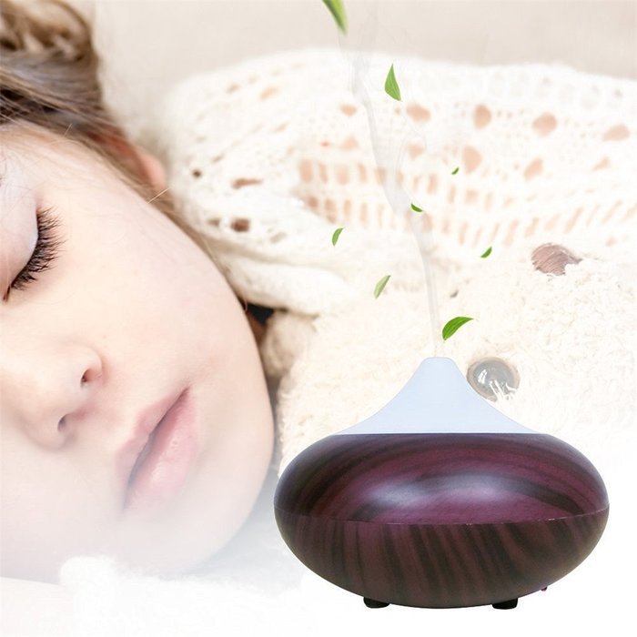 ATD 4 Timer Settings Spa Bedroom Baby Room Anion Air Purify Humidifier(Deep Wood Grain) N8