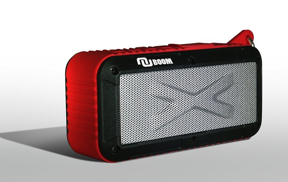 (2016 New Version) Nuboom L Rechargeable 2x3W Bluetooth Speaker IPX5 Splashproof Portable Wireless MP5 Player... N2