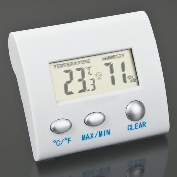 TOOGOO(R) LCD Digital Thermometer Hygrometer Humidity Temperature Meter Indoor Home N2