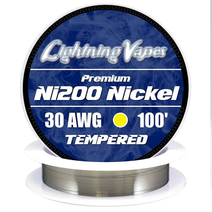 LV Ni200 Nickel Wire (Tempered) 30 AWG - 100'