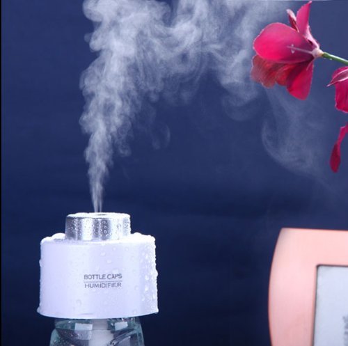 Sun-rain Usb Cute Mini Bottle Caps Humidifier Ultrasonic Air Mist for Bed Room.live Room.office Air Purify Color... N8