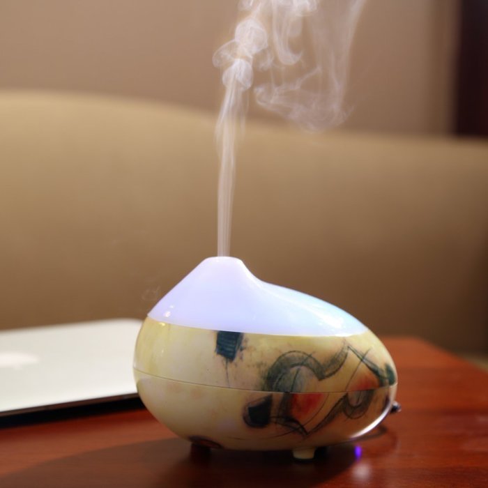 Cideros Aroma Diffuser 120ml Air Purifier Ultrasonic Humidifier Aromatherapy Essential oil Diffuser Cool Mist... N14