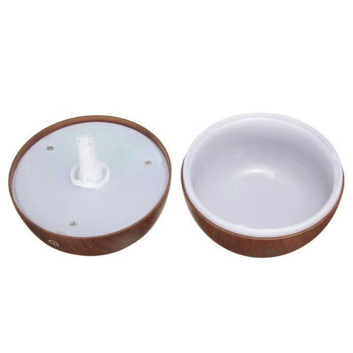 Humidifier Diffuser LUCKYFINE Mist Diffuser Aromatherapy Diffuser USB Wooden Aromatherapy Humidifier With Color... N7
