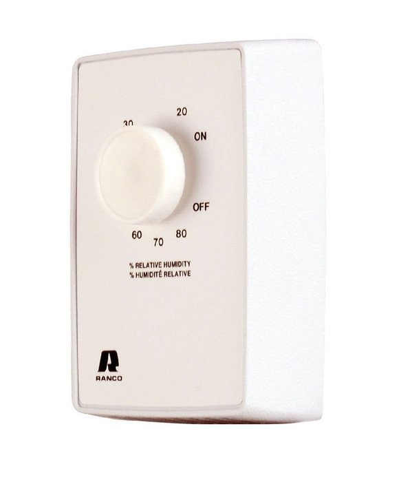 DH55 Dehumidistat Switch White N4