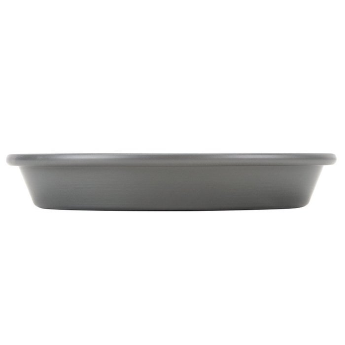 American Metalcraft HCDEP11 11" x 1" Hard Coat Anodized Aluminum Tapered / Nesting Deep Dish Pizza Pan