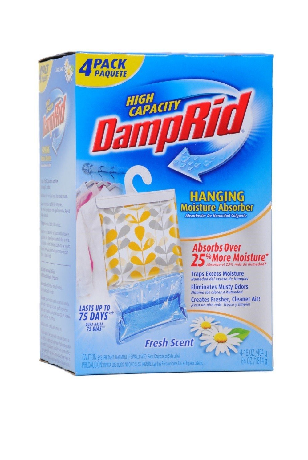 DampRid Hanging Moisture Absorber Fresh Scent 4 16 Oz 454g Packs 1 9 IN Free Image Download