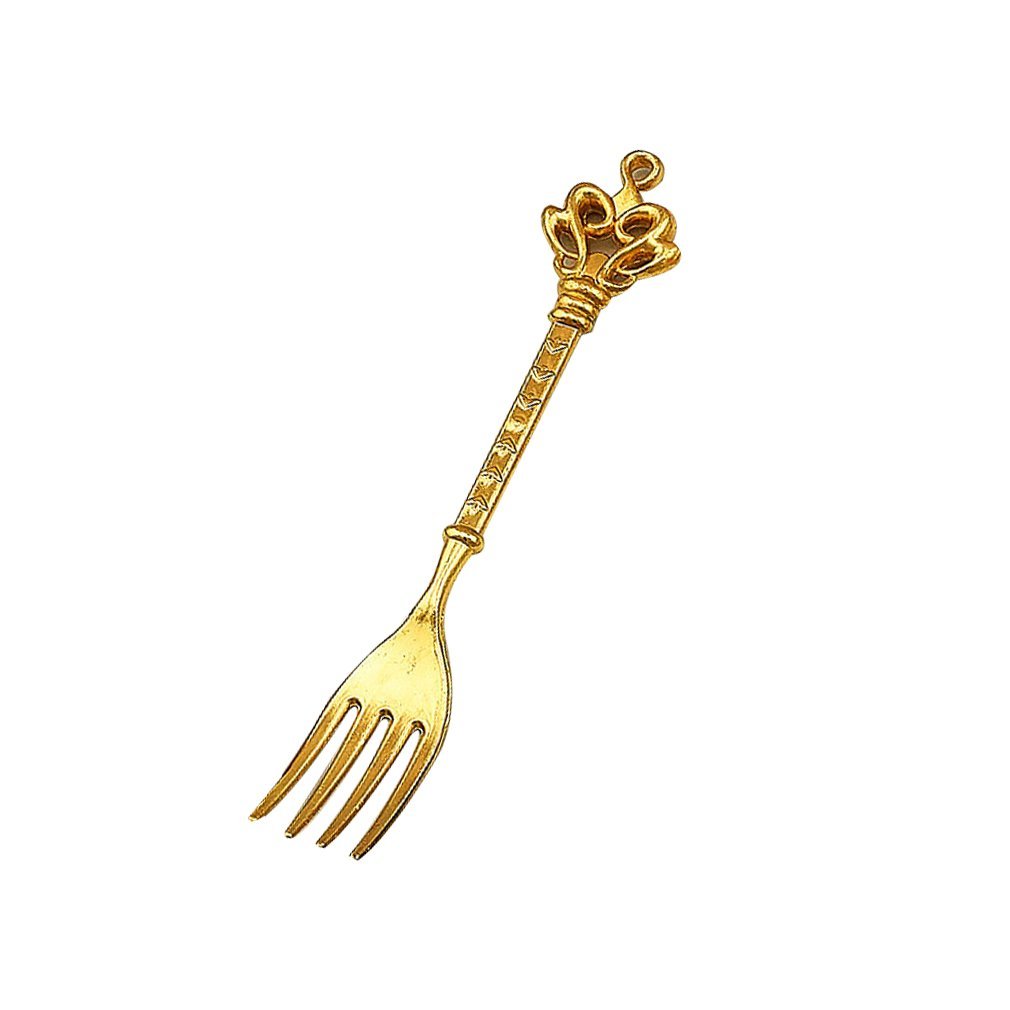 Hoomall Retro Leaves Handle Tea Stirring Spoons Coffee Spoon Exquisite