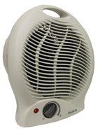 2) HOLMES HFH113 Electric Fan Forced Heater Thermostat Personal Portable White N2