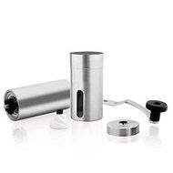 BOOM Hand Coffee Grinder Coffee Press - Ceramic Burr Grinder made with Professional Grade Stainless Steel,coffee...