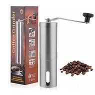 BOOM Hand Coffee Grinder Coffee Press - Ceramic Burr Grinder made with Professional Grade Stainless Steel,coffee... N2