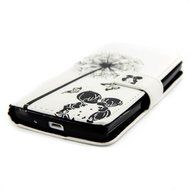 LG Leon/LG Tribute 2 LS665 Case-Yaheeda Pu Leather Wallet Flip Open Pocket ID Card Holder Slots Case Pouch Cover... N18