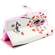 LG Leon/LG Tribute 2 LS665 Case-Yaheeda Pu Leather Wallet Flip Open Pocket ID Card Holder Slots Case Pouch Cover... N19