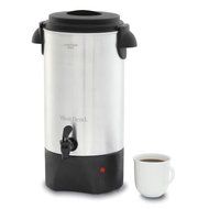 West Bend 54142 42 Cup Urn - Brushed Aluminum