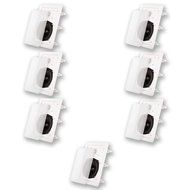 Acoustic Audio IW191 In Wall 7 Speaker Set 2 Way Home Theater 1400 Watt IW191-7S