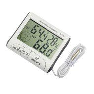 Alloet New LCD Digital Display Indoor And outdoor Temperature And Humidity Meter DC103