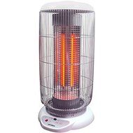 OPTIMUS H-84001 22" Tall Oscillating Carbon Barrel Heater with Remote