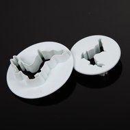 Whitelotous Christmas Theme Cookie Cutters - Plastic Fondant Cake Sugarcraft Cutter Decorating Baking Mold Plunger... N6