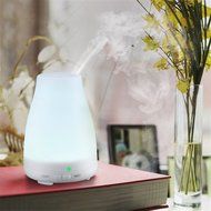 100ml Ultrasonic Aroma Diffuser Cool Mist Aromatherapy Humidifier Color LED Lights with Auto Shut-off Function... N6