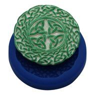 First Impressions Molds MD119 Silicone Mold, Celtic Medallion 1