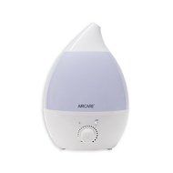 Essick Aurora Ultrasonic Humidifier in White | 4 QT. Capacity | 9&quot; L x 9&quot; W x 13&quot; H N5