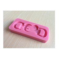 Anyana Buckle Shape Silicone 3d Mould Cooking Fondant Cake Decorating Tools Chocolate