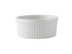 Tuxton BPX-1002 Vitrified China Souffle, 10 oz, 4-1/2", Porcelain White (Pack of 12)