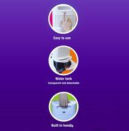 Ivation IVADM45 Powerful Mid-Size Thermo-Electric Intelligent Dehumidifier w/Auto Humidistat - For Spaces Up to... N3