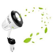 Car Humidifier, YCTA 4 in 1 Ultrasonic Aromatherapy Essential Oil Diffuser, Air Purifier with Auto Off, Dual Port... N13