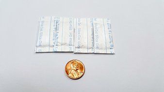 1 Gram Silica Gel Desiccant Packs (500 Packs Tyvek)