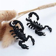 Fashion scorpion earring Cute Colours Jewelry Piercing Ear Stud Earrings (black) N2