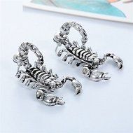 Fashion scorpion earring Cute Colours Jewelry Piercing Ear Stud Earrings (black) N4