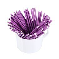 100 Count Sucker Lollipop Sucker Sticks (Pink) N5