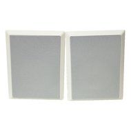 White 2-Way 6" inch 120 Watts 120W 6 Ohms In-Wall Home Theater Speaker (pair)