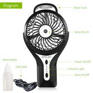 OPOLAR Portable Rechargeable Fan, Mini USB Fan with Upgraded 2200mAh LG Battery, Personal Cooling for Traveling... N4