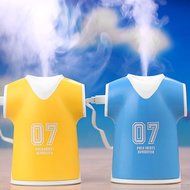 100ml Polo Shirt Design Jersey Humidifier Cool-Mist 100ml Air USB Impeller Humidifier Mist Fogger (Red) N7