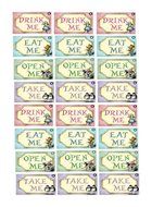 Alice In Wonderland Cupcake Toppers Edible Wafer Paper BUY 2 GET 3RD FREE