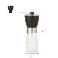 J&amp;P Home Portable Manual Coffee Grinder with Ceramic Burr, Capacity 37g/1.3 oz N2