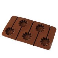 Home.lolo Silicone Mold Lollipop Shaped 5 Cavities Chocolate Cake Baking Pan DIY SCM01A-01
