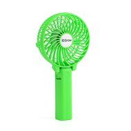 iEGrow Portable USB Mini Battery Fans with Umbrella Hanging and Metal Clip(Black) N38