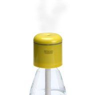 Leewa Fashion Portable USB Mini Water Bottle Caps Humidifier Mist Maker - ABS Material (Yellow) N10