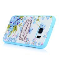 S7 Edge Case,Samsung Galaxy S7 Edge Case - Shockproof TPU Rubber Skin Gel Bumper Case 3D Basso-relievo Cute Colorful... N21