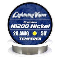 LV Ni200 Nickel Wire (Tempered) 28 AWG - 50'