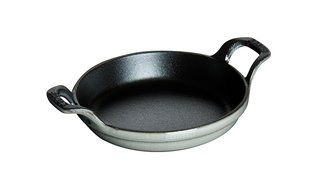 Staub 1302018 Round Roasting Dish, 20 cm, Graphite Grey