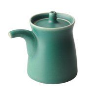 Hakusan pottery G type Soy sauce bottle Size L Green