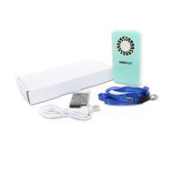 WoneNice Battery Operated Personal Pocket Fan (Rechargeable Lithium Battery) (Black) N9