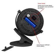 Bomwill 5-inch Clip-on Fan USB 360 Degree Tilt Adjustable Electric Personal Air-Circulator Clip fan for Desk/table... N12